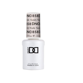 Daisy DND Gel Polish - Sandy Nude #858