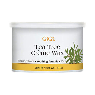 GiGi Tea Tree Infused Creme Wax - 14oz