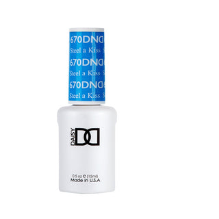 Daisy DND Gel Polish - Steel a Kiss #670