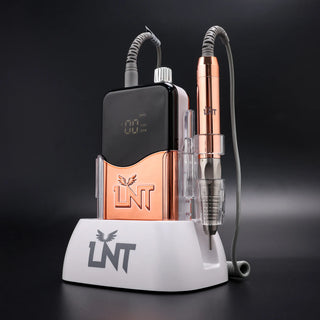 LNT Professional Brushless Nail Drill 35,000 RPM – Rose Gold