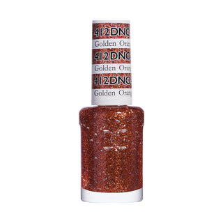 Daisy DND Nail Polish - Golden Orange Star #412