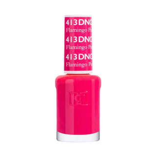 Daisy DND Nail Polish - Flamingo Pink #413