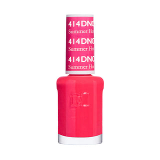 Daisy DND Nail Polish - Summer Hot Pink #414