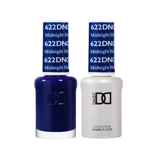 Daisy DND Gel Polish - Midnight Blue #622 (with Free Matching Polish)