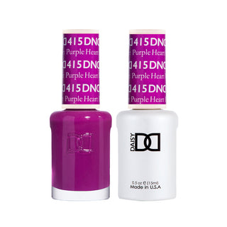 Daisy DND Gel Polish - Purple Heart #415 (with Free Matching Polish)