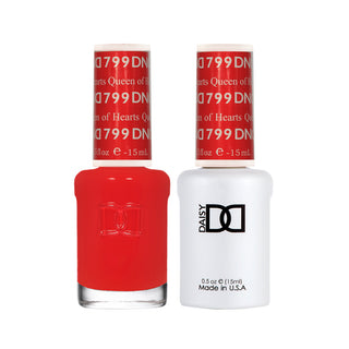 Daisy DND Gel Polish - Queen of Hearts #799 (with Free Matching Polish)