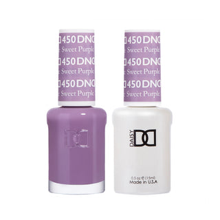 Daisy DND Gel Polish - Sweet Purple #450 (with Free Matching Polish)