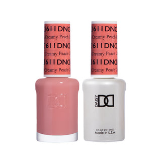 Daisy DND Gel Polish - Creamy Peach #611 (with Free Matching Polish)