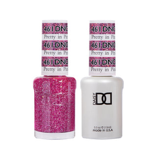 Daisy DND Gel Polish - Pretty In Pink #461 (with Free Matching Polish)