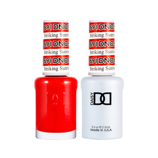 Daisy DND Gel Polish - Striking Sunrise #691 (with Free Matching Polish)