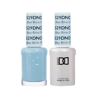 Daisy DND Gel Polish - Blue River #529 (with Free Matching Polish)