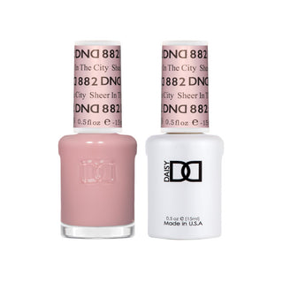 Daisy DND Gel Polish - Sheer In The City #882 (with Free Matching Polish)