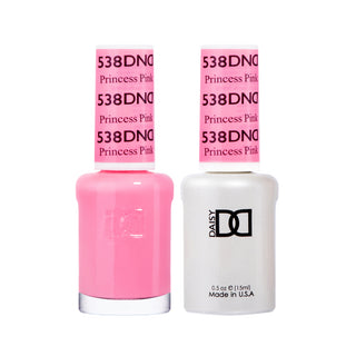 Daisy DND Gel Polish - Princess Pink #538 (with Free Matching Polish)