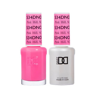 Daisy DND Gel Polish - Pink Hill, NC #534 (with Free Matching Polish)