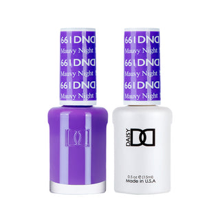 Daisy DND Gel Polish - Mauvy Night #661 (with Free Matching Polish)
