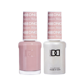 Daisy DND Gel Polish - Season Beige #488 (with Free Matching Polish)