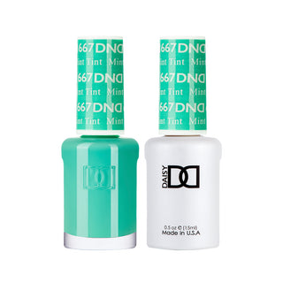 Daisy DND Gel Polish - Mint Tint #667 (with Free Matching Polish)