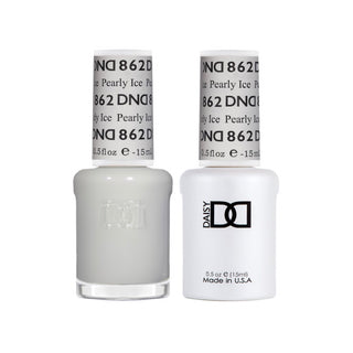 Daisy DND Gel Polish - Pearly Ice #862 (with Free Matching Polish)