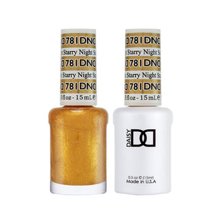Daisy DND Gel Polish - Starry Night #781 (with Free Matching Polish)