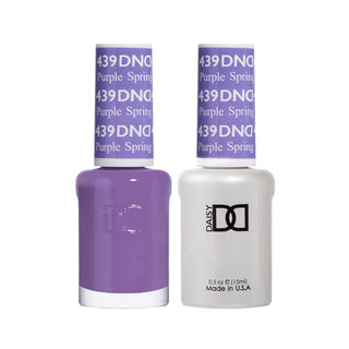 Daisy DND Gel Polish - Purple Spring #439 (with Free Matching Polish)
