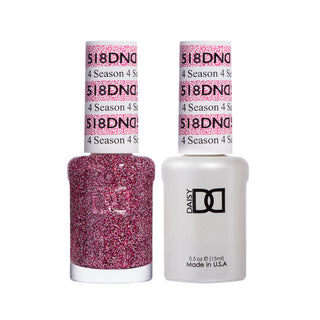 Daisy DND Gel Polish - 4 Season #518 (with Free Matching Polish)