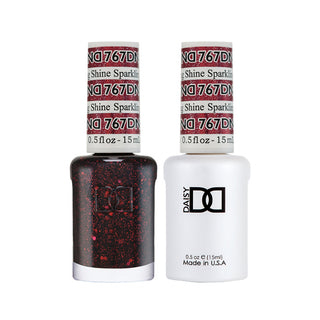 Daisy DND Gel Polish - Sparkling Shine #767 (with Free Matching Polish)