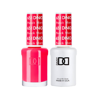 Daisy DND Gel Polish - Punch Marshmallow #651 (with Free Matching Polish)