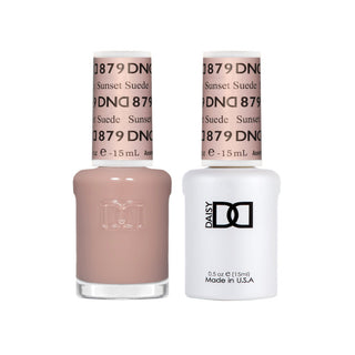 Daisy DND Gel Polish - Sunset Suede #879 (with Free Matching Polish)