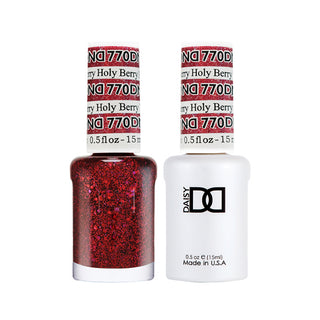 Daisy DND Gel Polish - Holy Berry #770 (with Free Matching Polish)