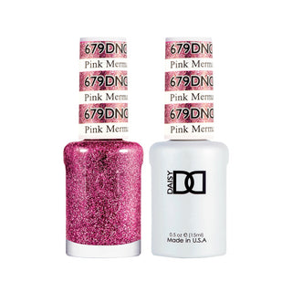 Daisy DND Gel Polish - Pink Mermaid #679 (with Free Matching Polish)