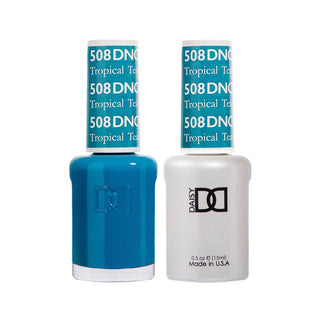 Daisy DND Gel Polish - Tropical Teal #508 (with Free Matching Polish)