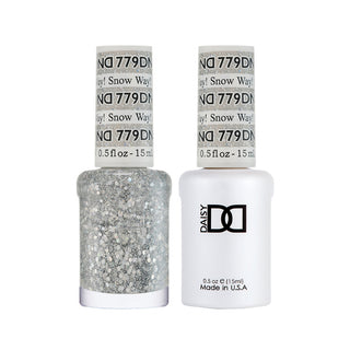 Daisy DND Gel Polish - Snow Way! #779 (with Free Matching Polish)
