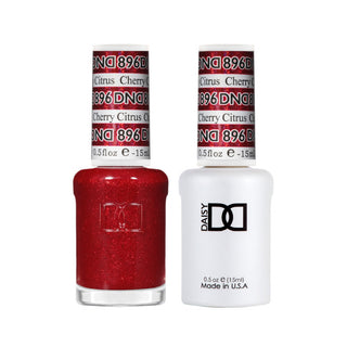 Daisy DND Gel Polish - Cherry Citrus #896 (with Free Matching Polish)