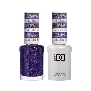 Daisy DND Gel Polish - Lush Lilac Star #405 (with Free Matching Polish)