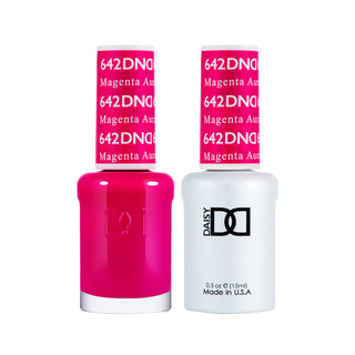 Daisy DND Gel Polish - Magenta Aura #642 (with Free Matching Polish)
