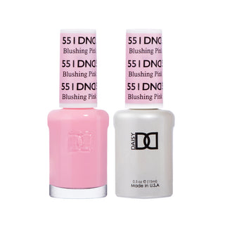 Daisy DND Gel Polish - Blushing Pink #551 (with Free Matching Polish)