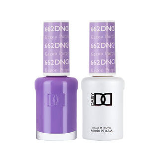 Daisy DND Gel Polish - Kazoo Purple #662 (with Free Matching Polish)