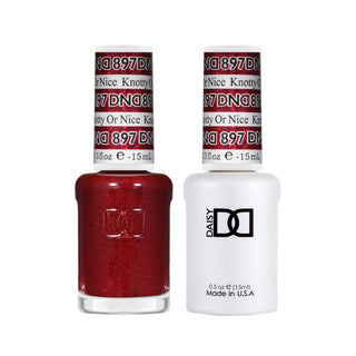 Daisy DND Gel Polish - Knotty or Nice #897 (with Free Matching Polish)