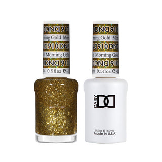 Daisy DND Gel Polish - Morning Gold #910 (with Free Matching Polish)