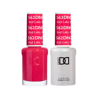 Daisy DND Gel Polish - Red Lake #562 (with Free Matching Polish)