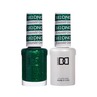 Daisy DND Gel Polish - Emerald Quartz #582 (with Free Matching Polish)