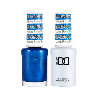 Daisy DND Gel Polish - Moon River Blue #694 (with Free Matching Polish)