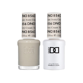 Daisy DND Gel Polish - Ivory Cream #856 (with Free Matching Polish)