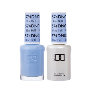 Daisy DND Gel Polish - Blue Bell #574 (with Free Matching Polish)