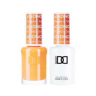 Daisy DND Gel Polish - Pumpkin Spice #654 (with Free Matching Polish)