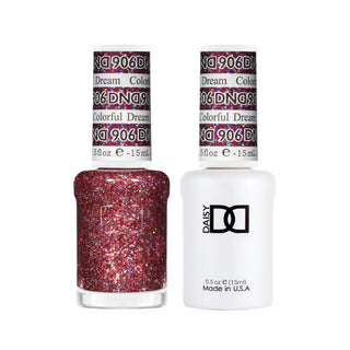 Daisy DND Gel Polish - Colorful Dream #906 (with Free Matching Polish)