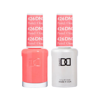 Daisy DND Gel Polish - Pastel Orange #426 (with Free Matching Polish)