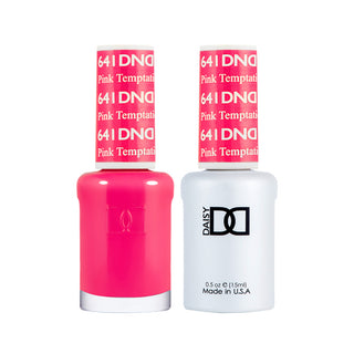 Daisy DND Gel Polish - Pink Temptation #641 (with Free Matching Polish)