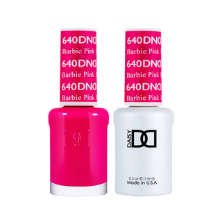 Daisy DND Gel Polish - Barbie Pink #640 (with Free Matching Polish)