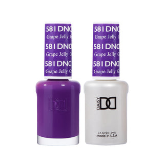 Daisy DND Gel Polish - Grape Jelly #581 (with Free Matching Polish)